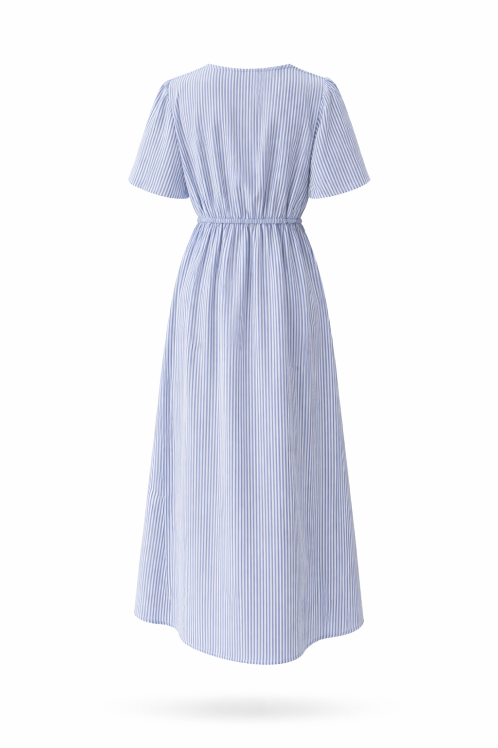 Lisa - Gestreepte Midi Jurk