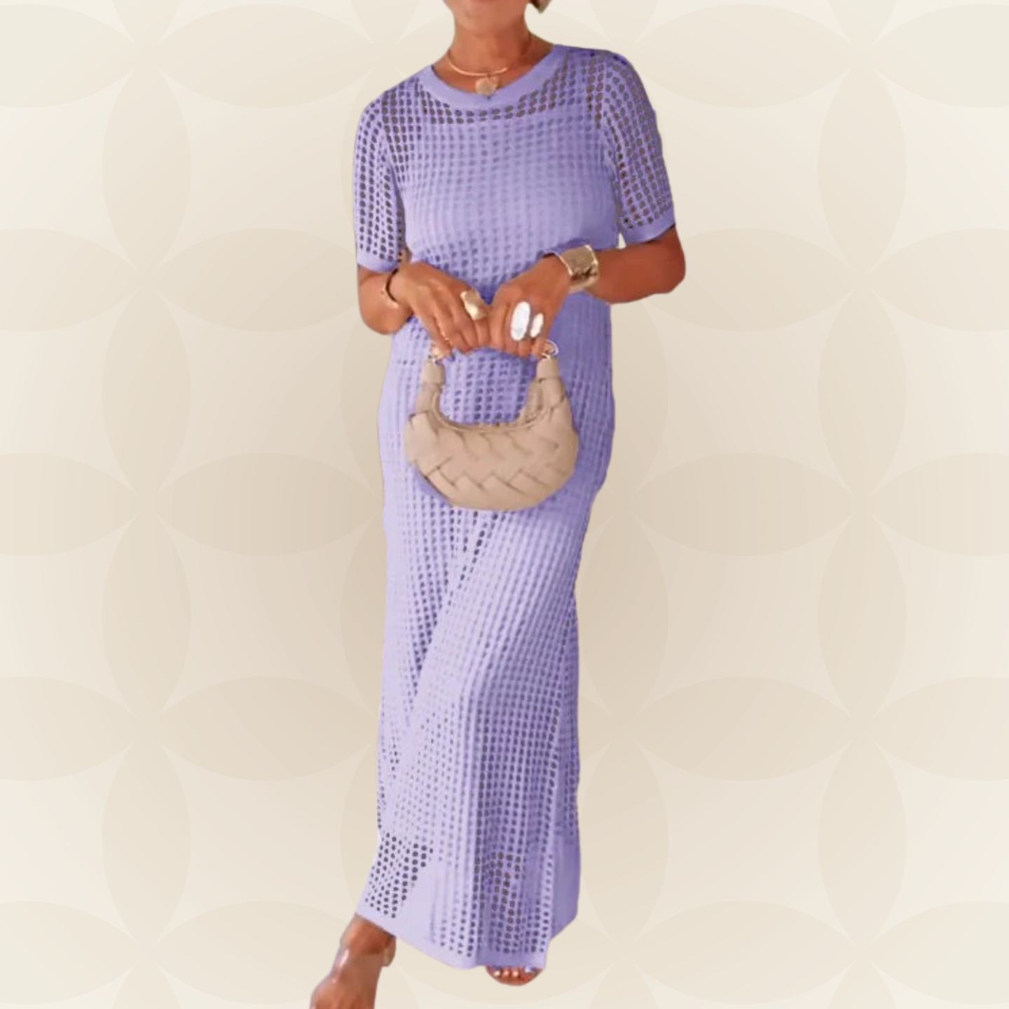 Tanja - Lange Maxi Jurk + Gratis Binnenjurk