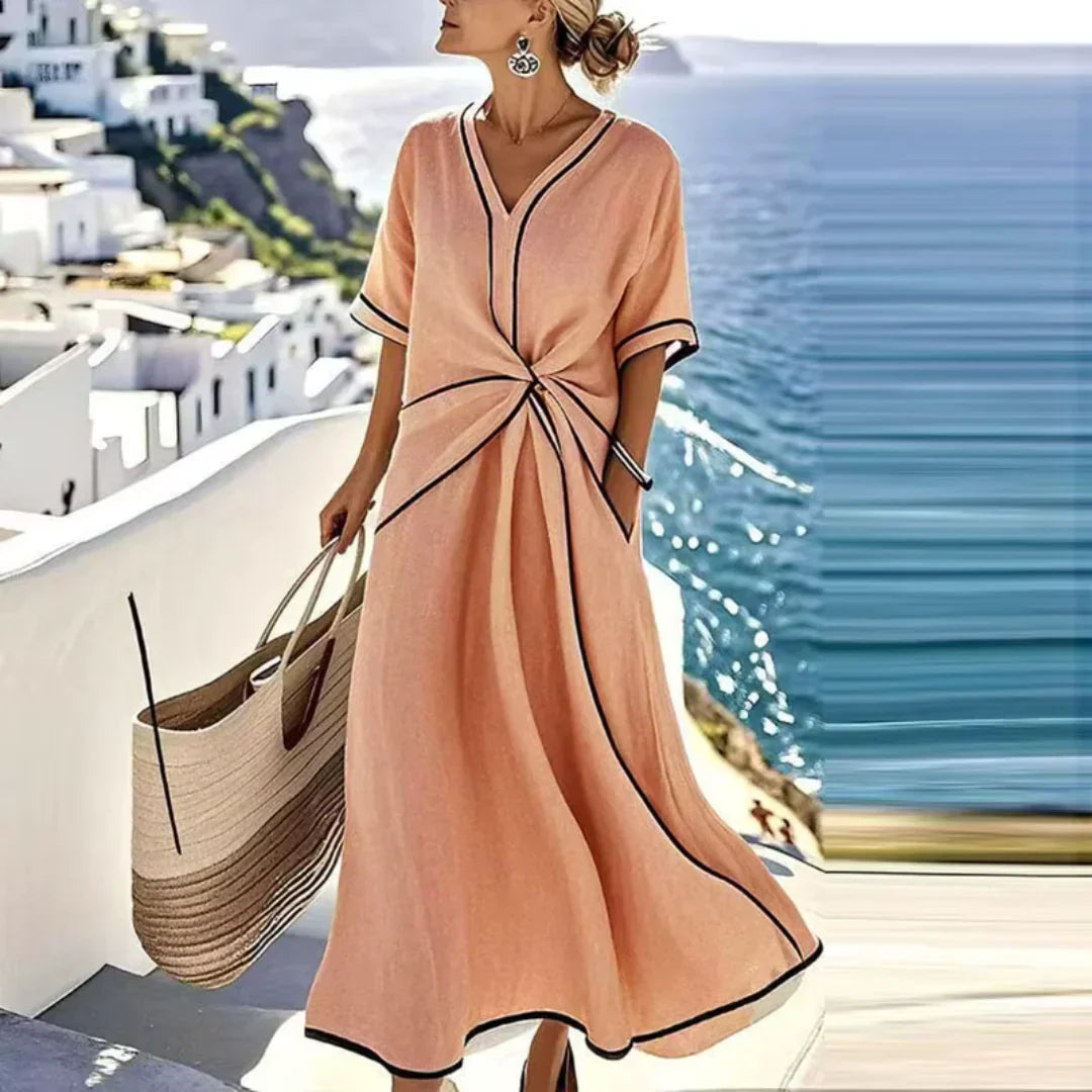 Noorany - Elegante Flatterende Jurk