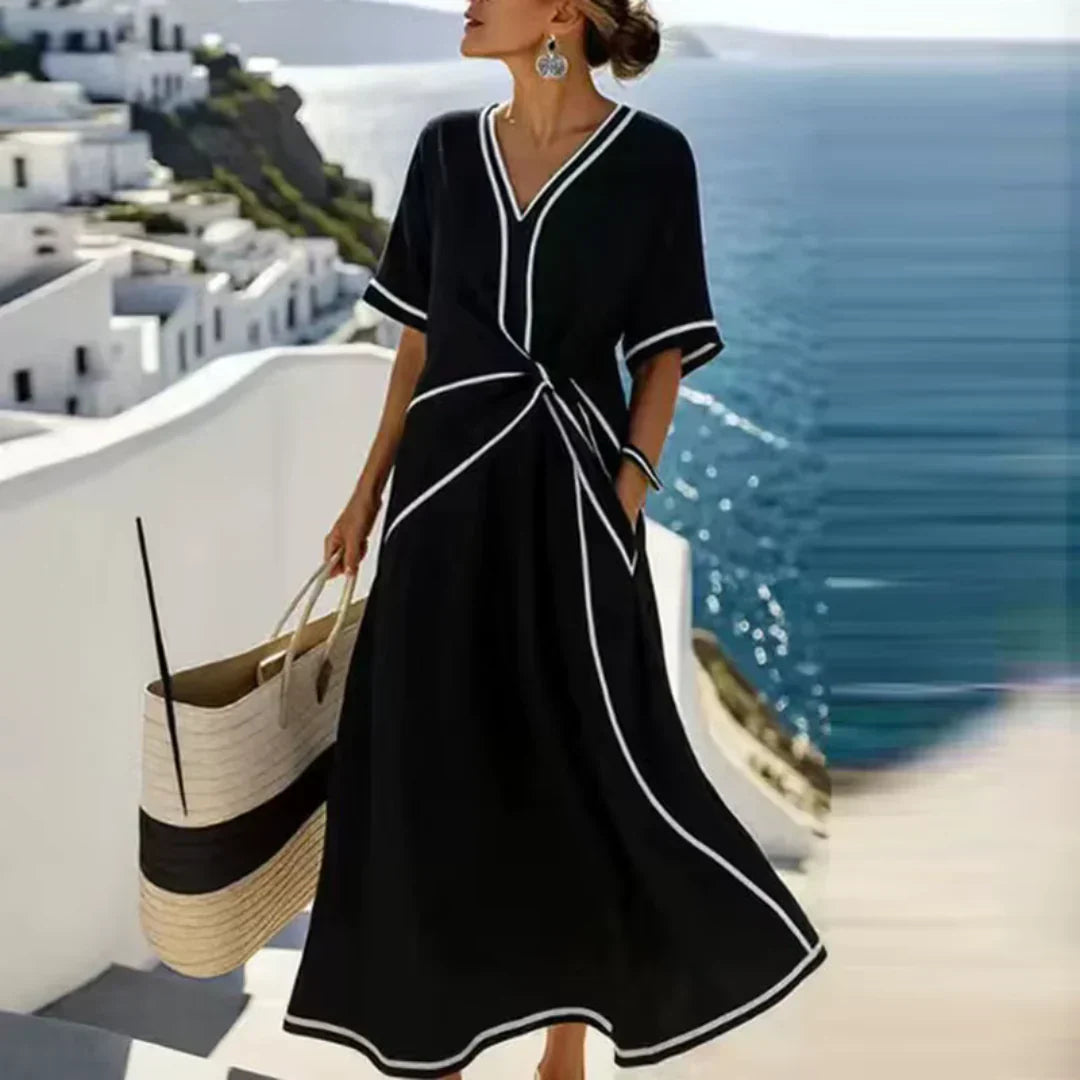 Noorany - Elegante Flatterende Jurk