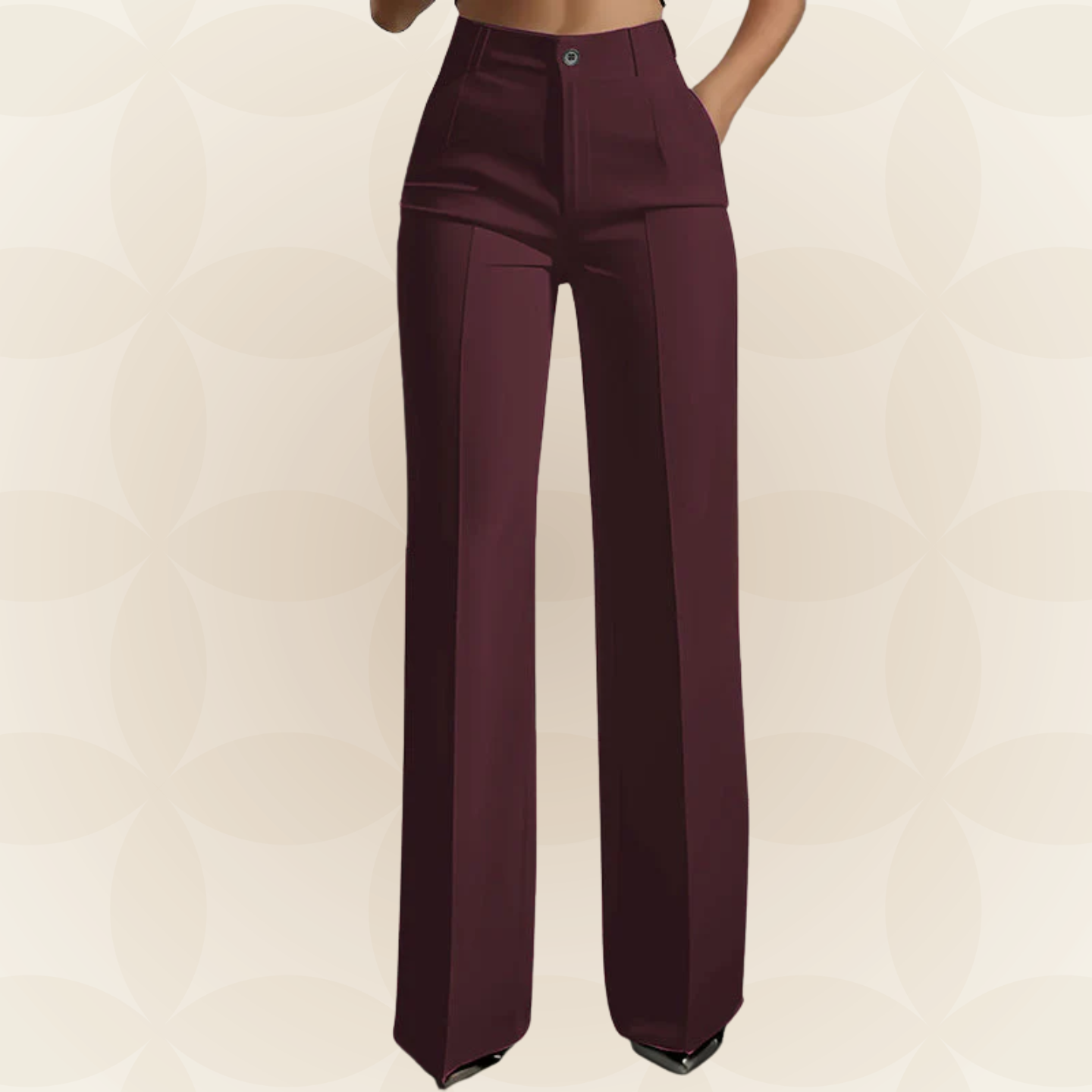 Marjan - Elegante High-Waist Broek