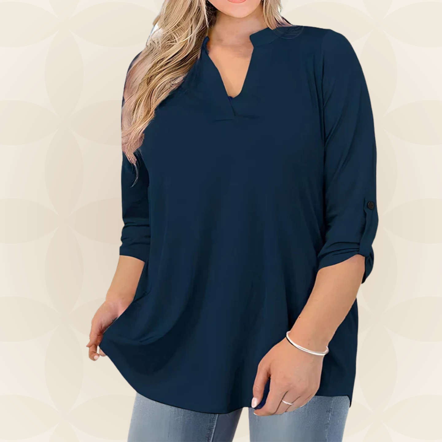 Jolanda - Comfortabele losvallende Blouse