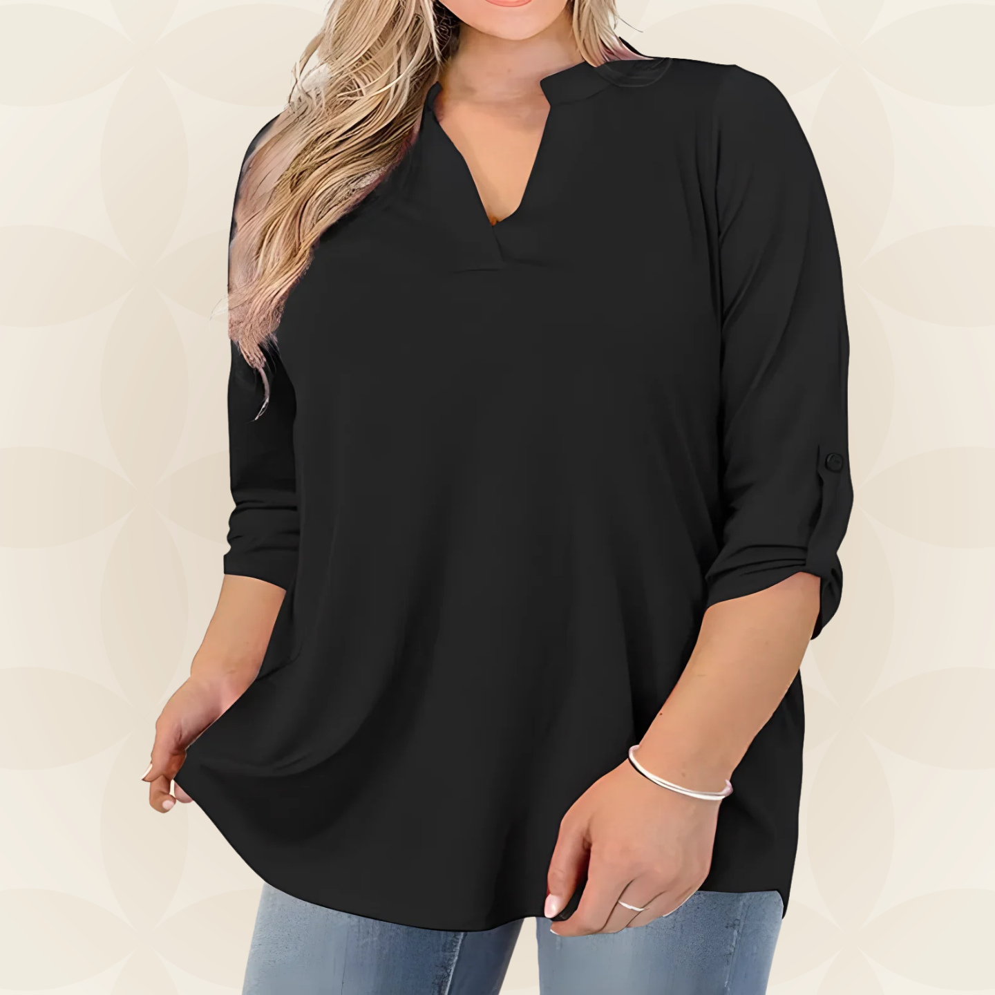 Jolanda - Comfortabele losvallende Blouse