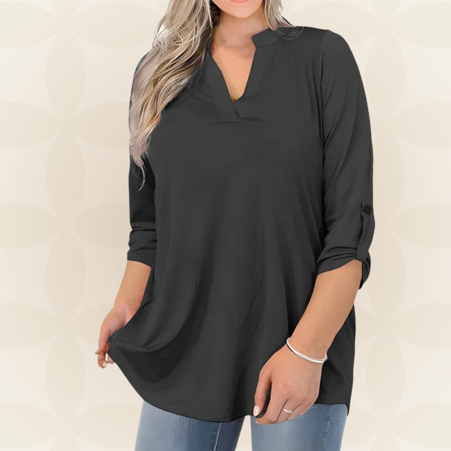 Jolanda - Comfortabele losvallende Blouse