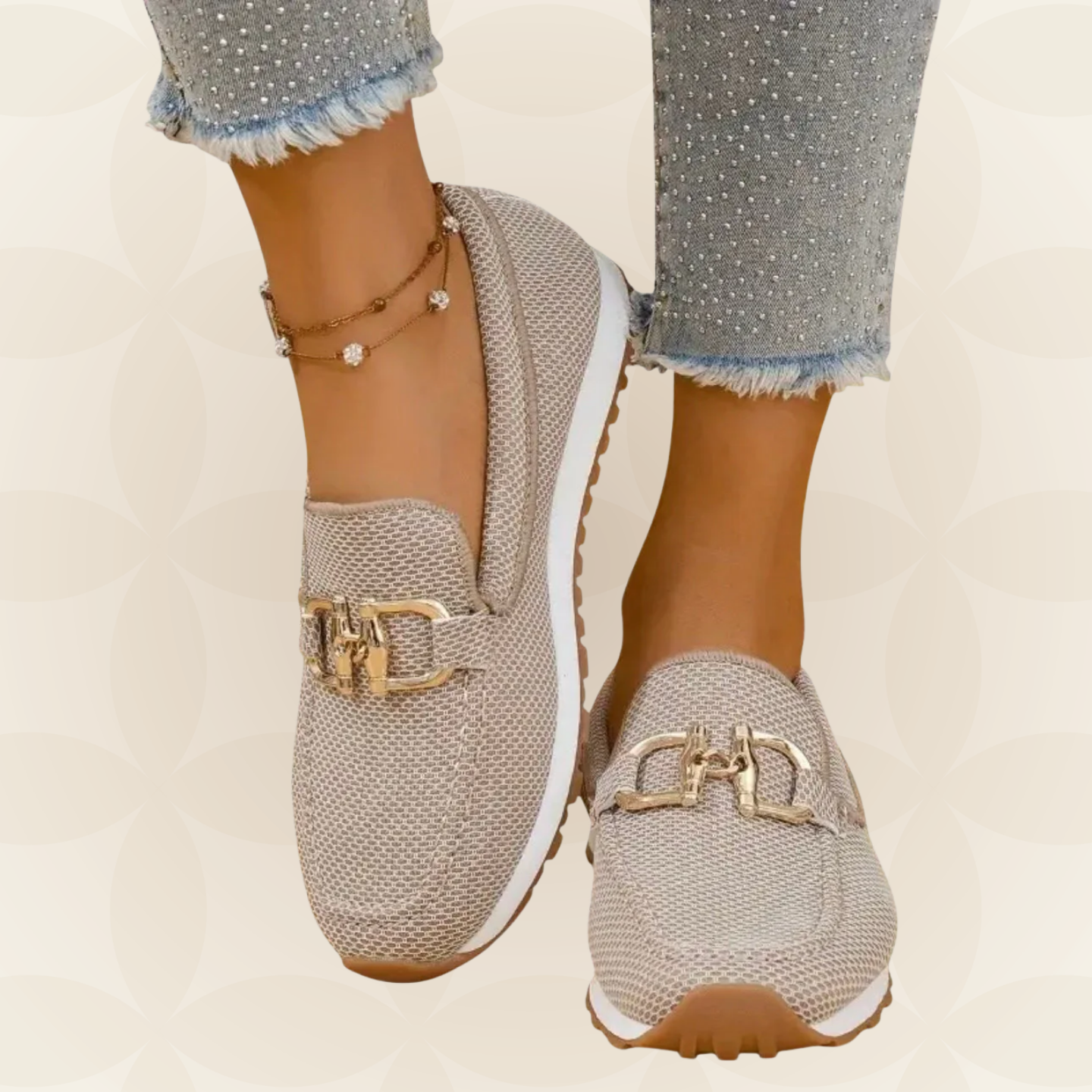 Daphne | Orthopedische Sneakers van Ademend Textiel