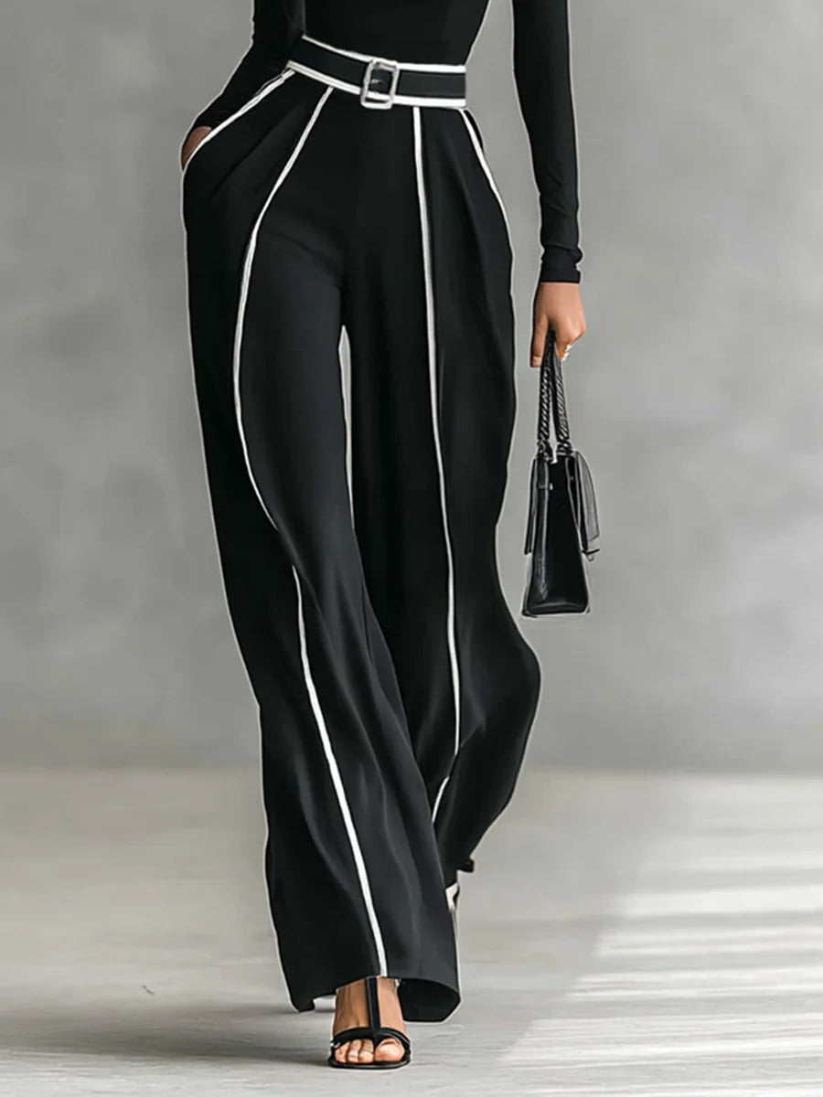 Fay -- Elegante set met contrastdetail