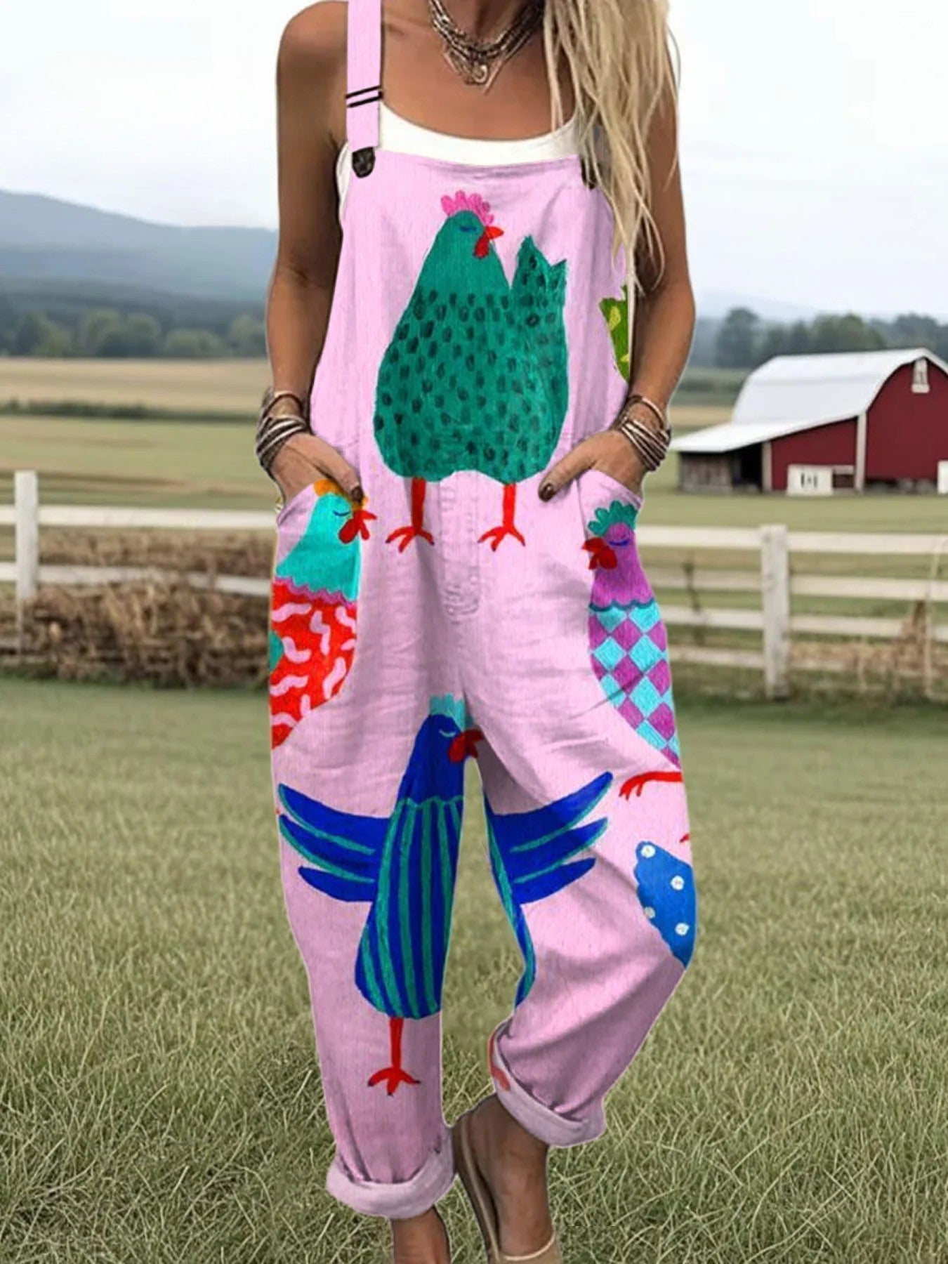 Marja - Bloemen Jumpsuit
