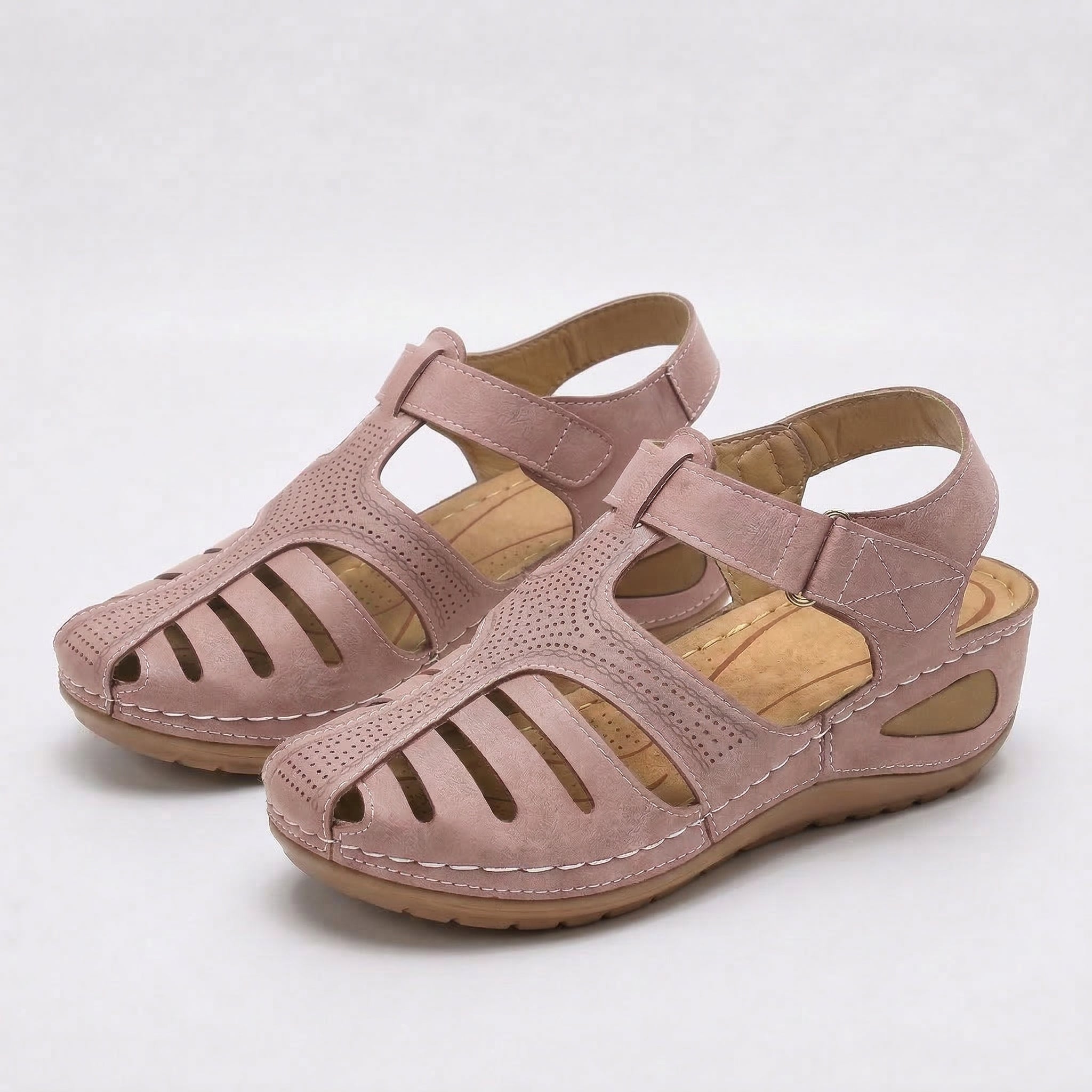 Leni™ – Comfort Sandalen met zachte verhoging