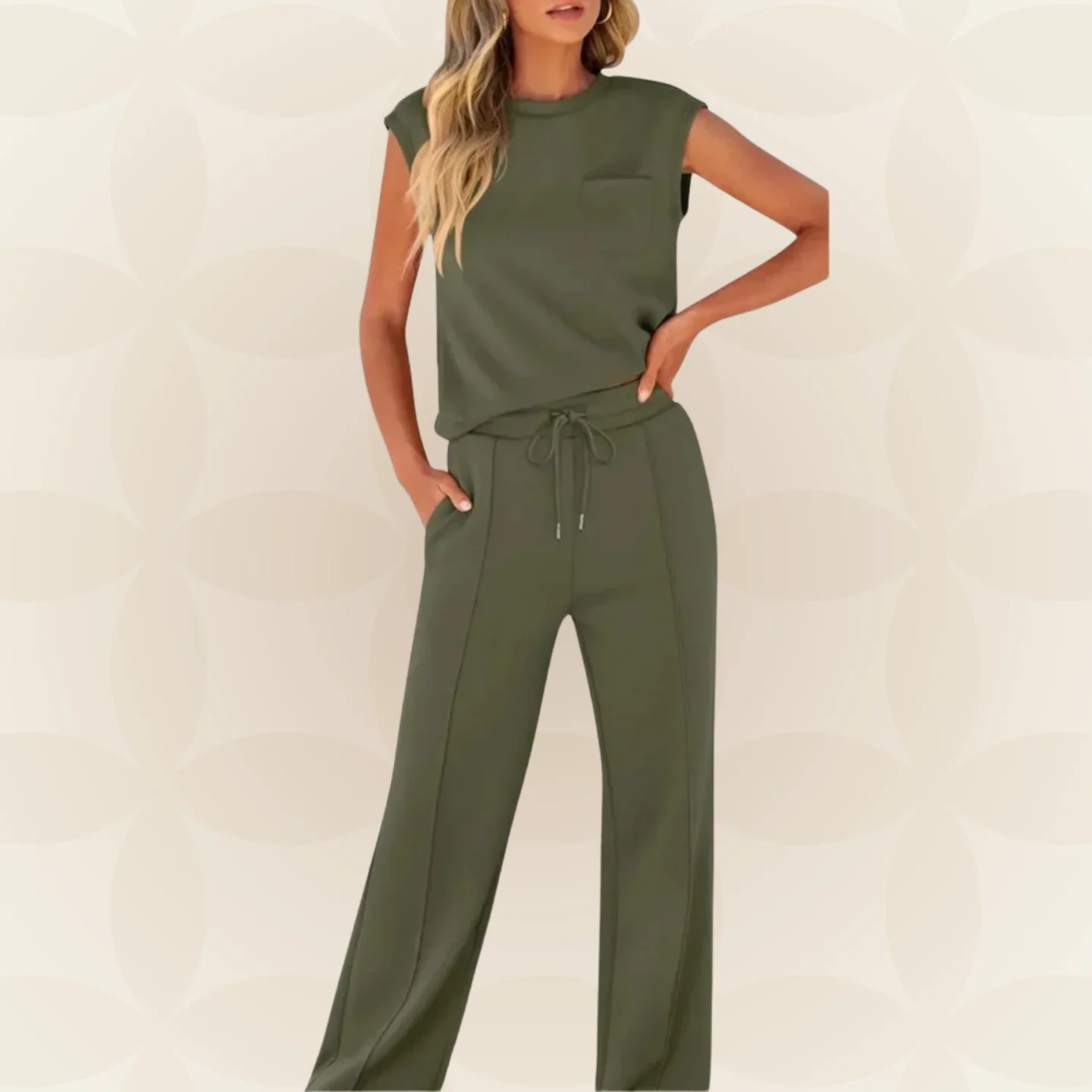 Anna – Casual Zomer Lounge Co-ord Set