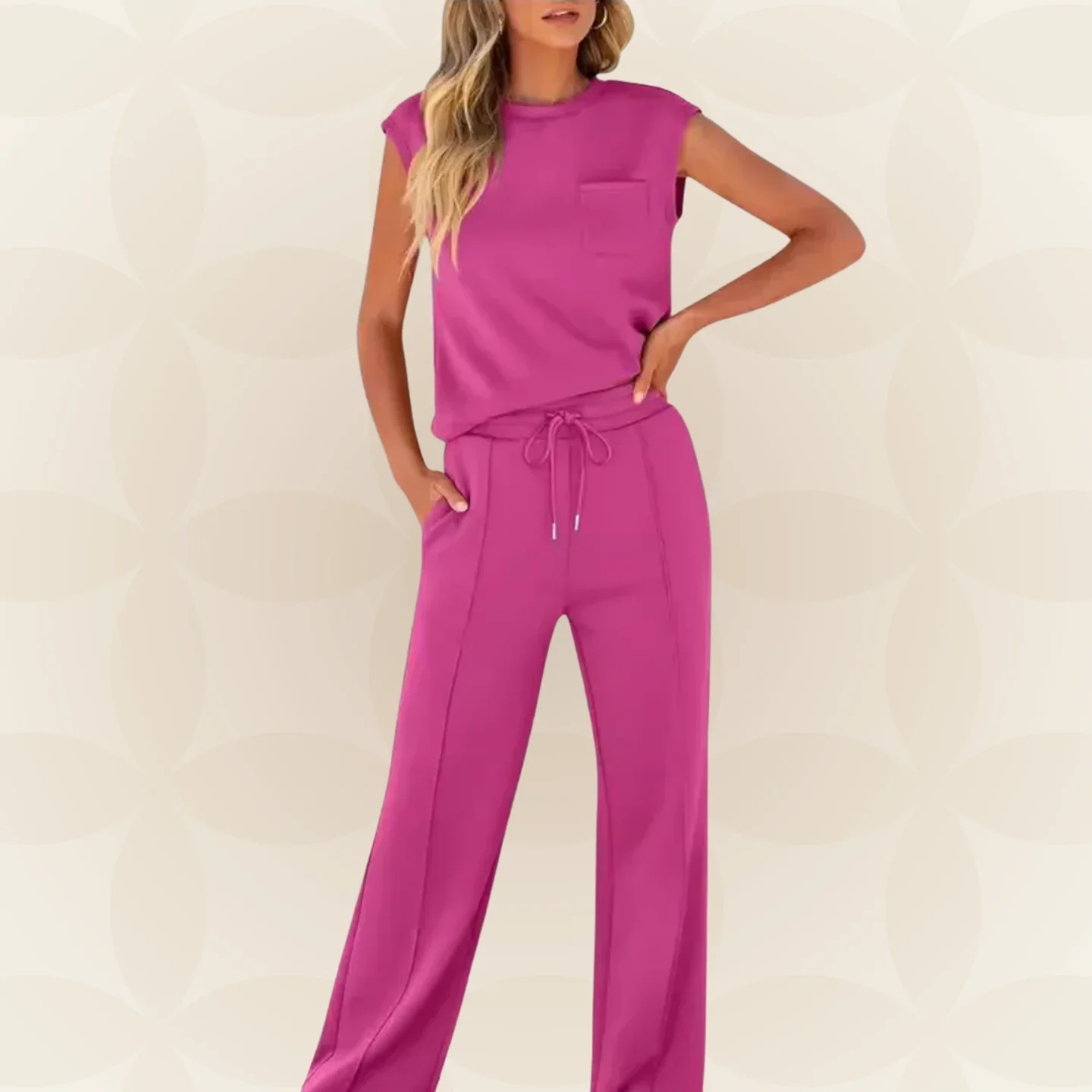 Anna – Casual Zomer Lounge Co-ord Set