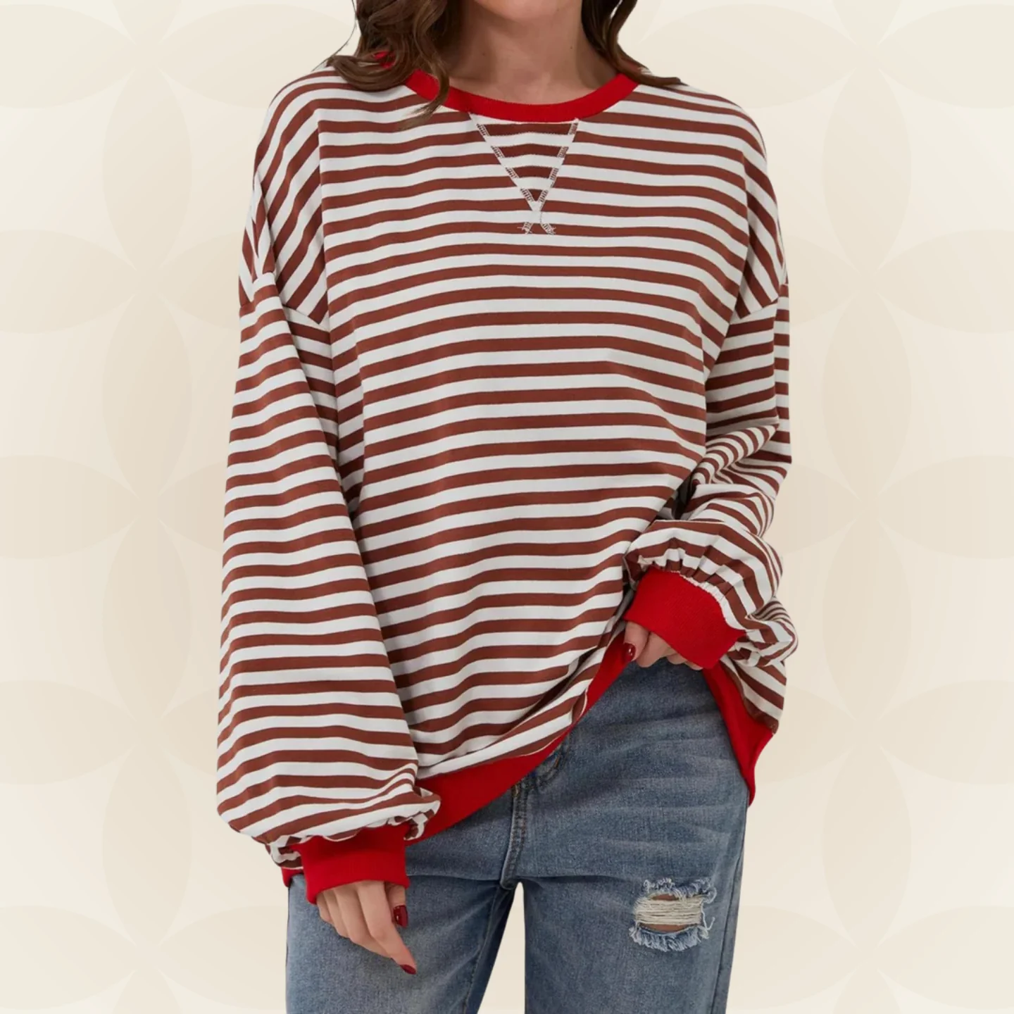 Denise – Casual gestreepte trui