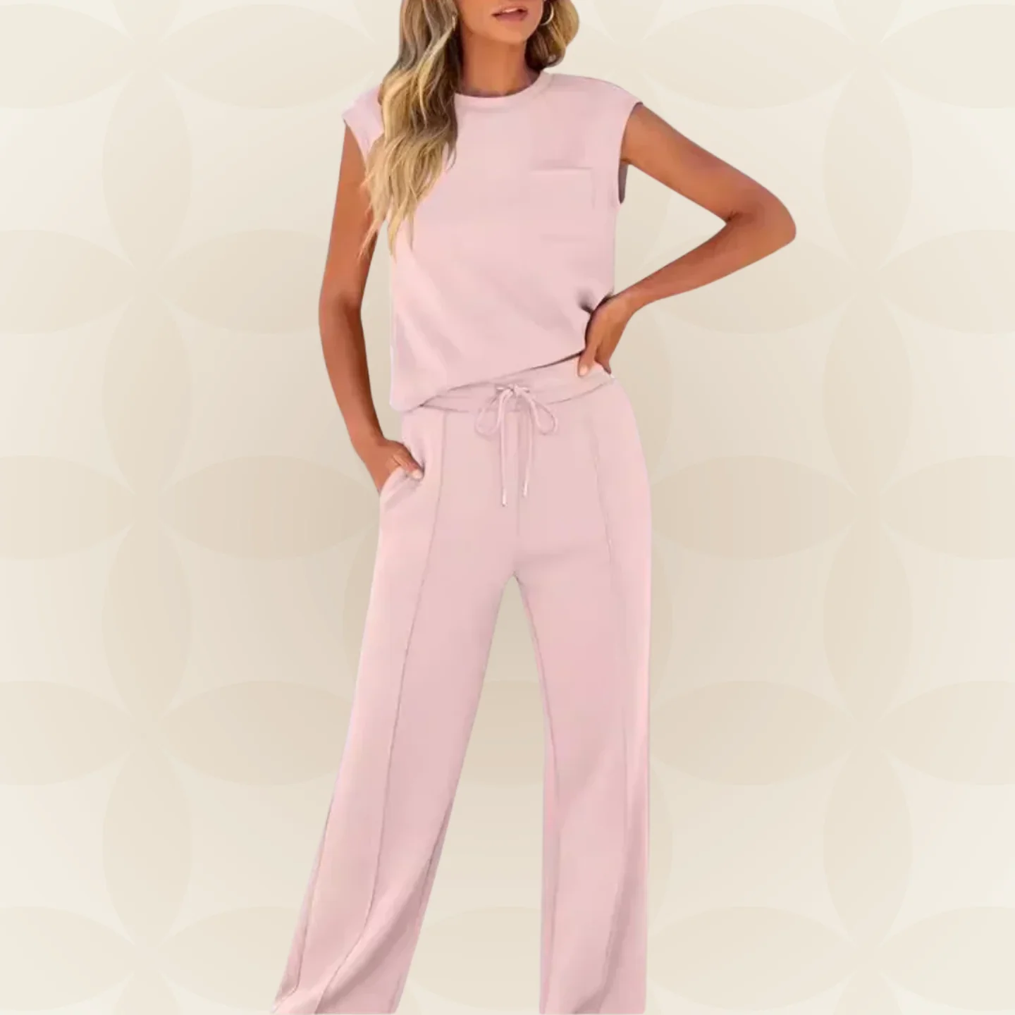 Anna – Casual Zomer Lounge Co-ord Set