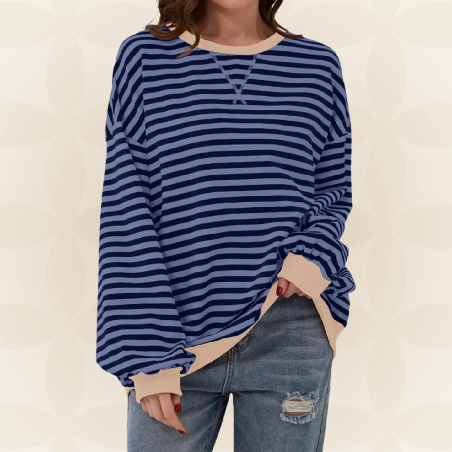 Denise – Casual gestreepte trui