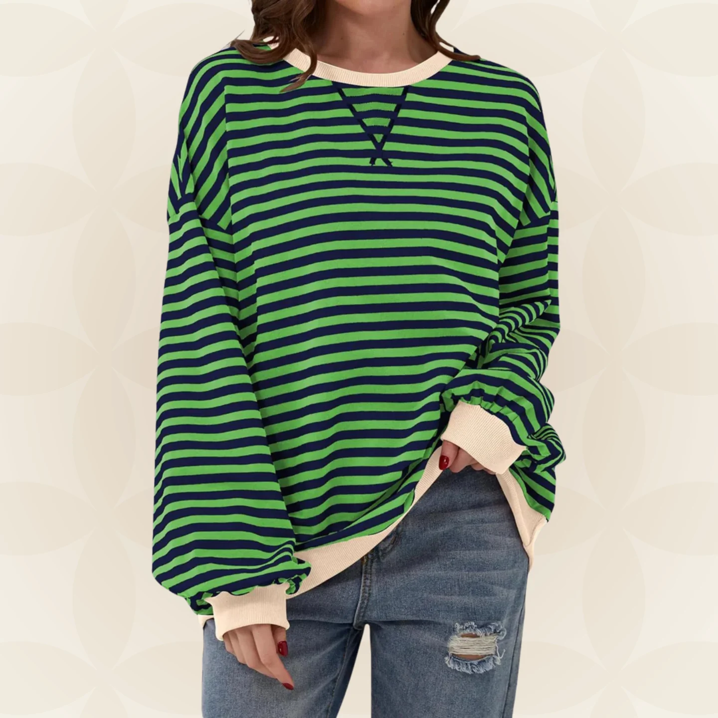 Denise – Casual gestreepte trui