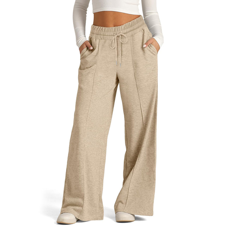 Sharissa - Effen Kleur Casual Broek