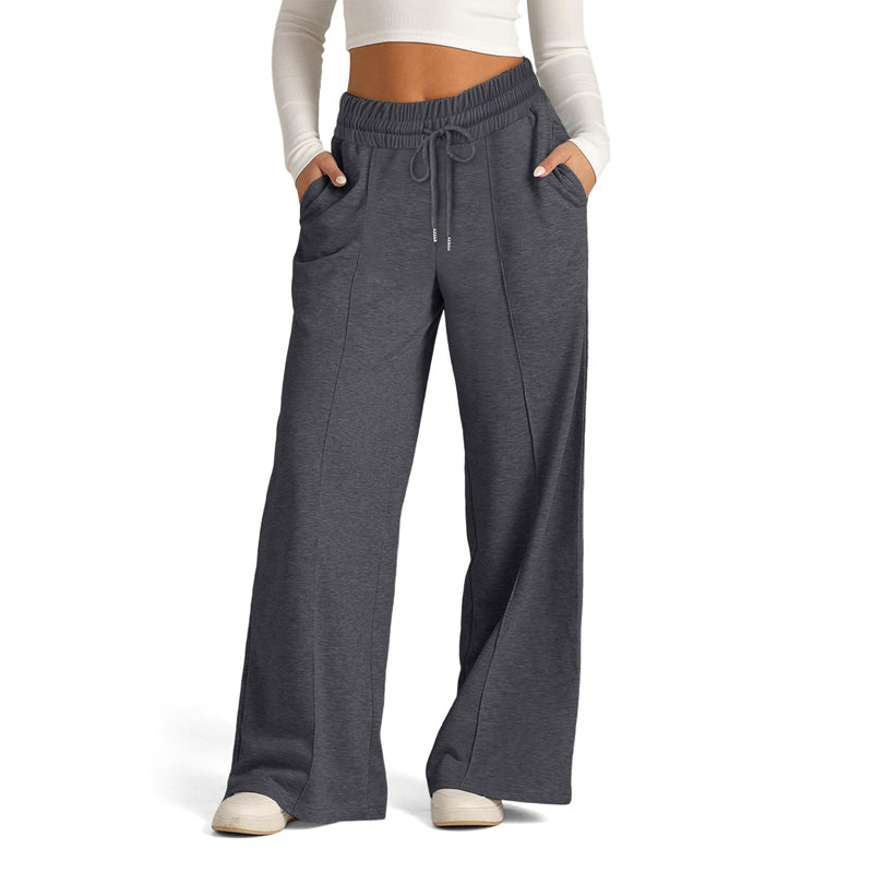 Sharissa - Effen Kleur Casual Broek