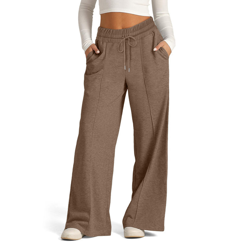 Sharissa - Effen Kleur Casual Broek