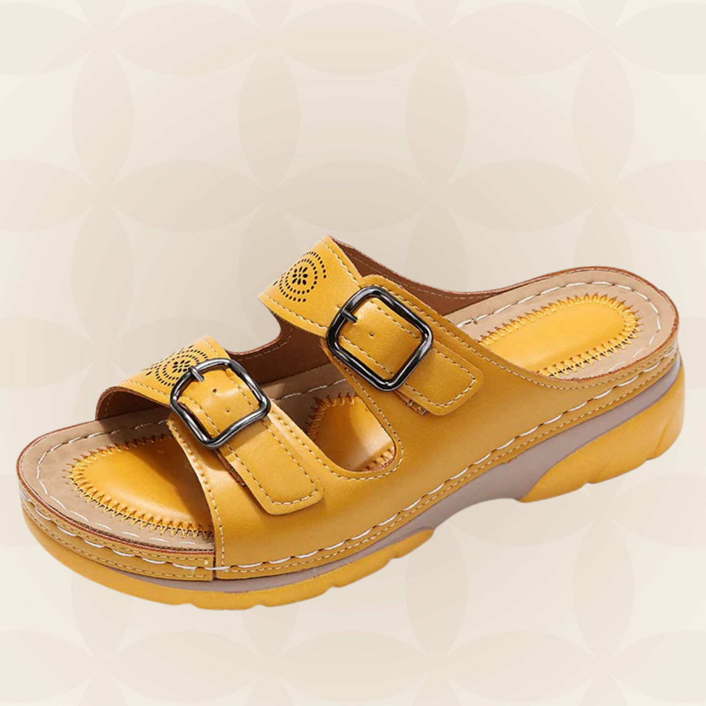Julia | Orthopedische sandalen voor hielspoor, brede voeten & artrose