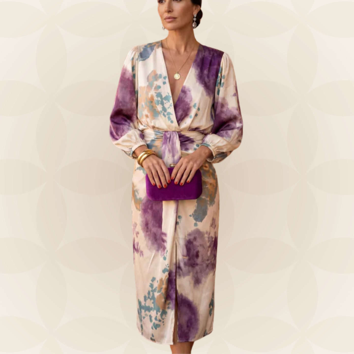 Hanneke | Elegante Wikkel Jurk
