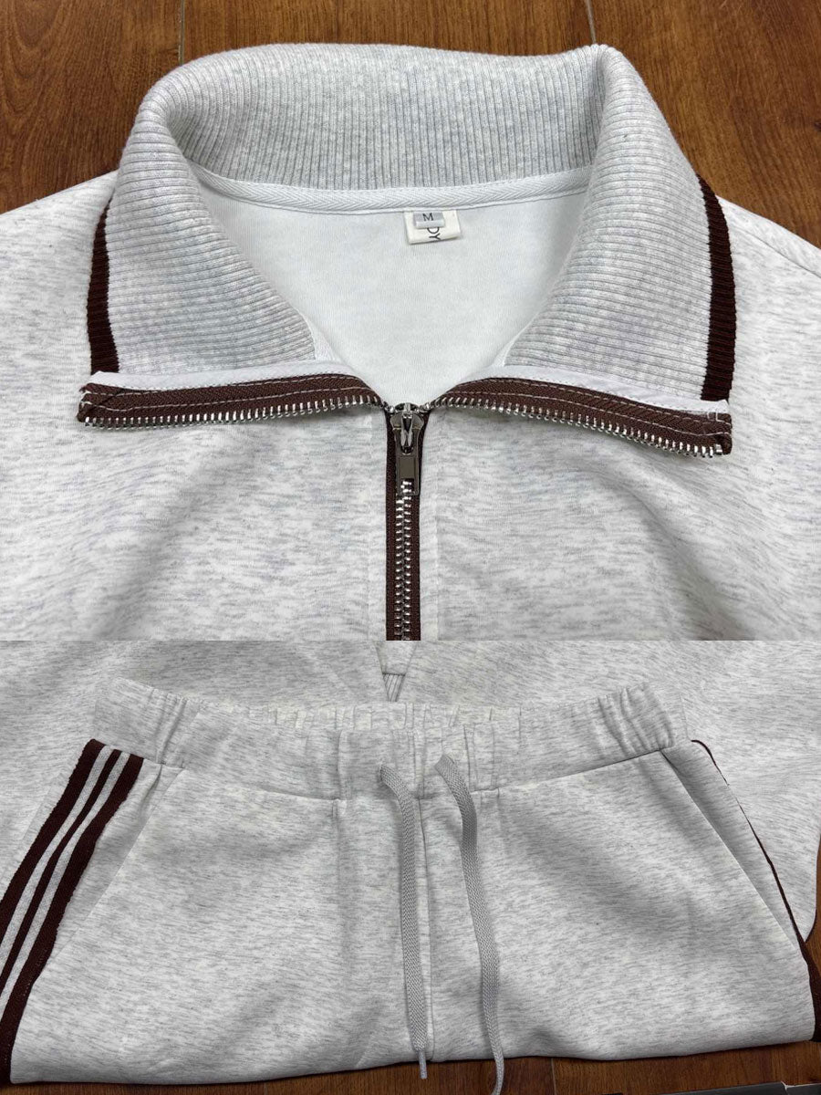 Marieke – Comfortabel set met brede pijpen