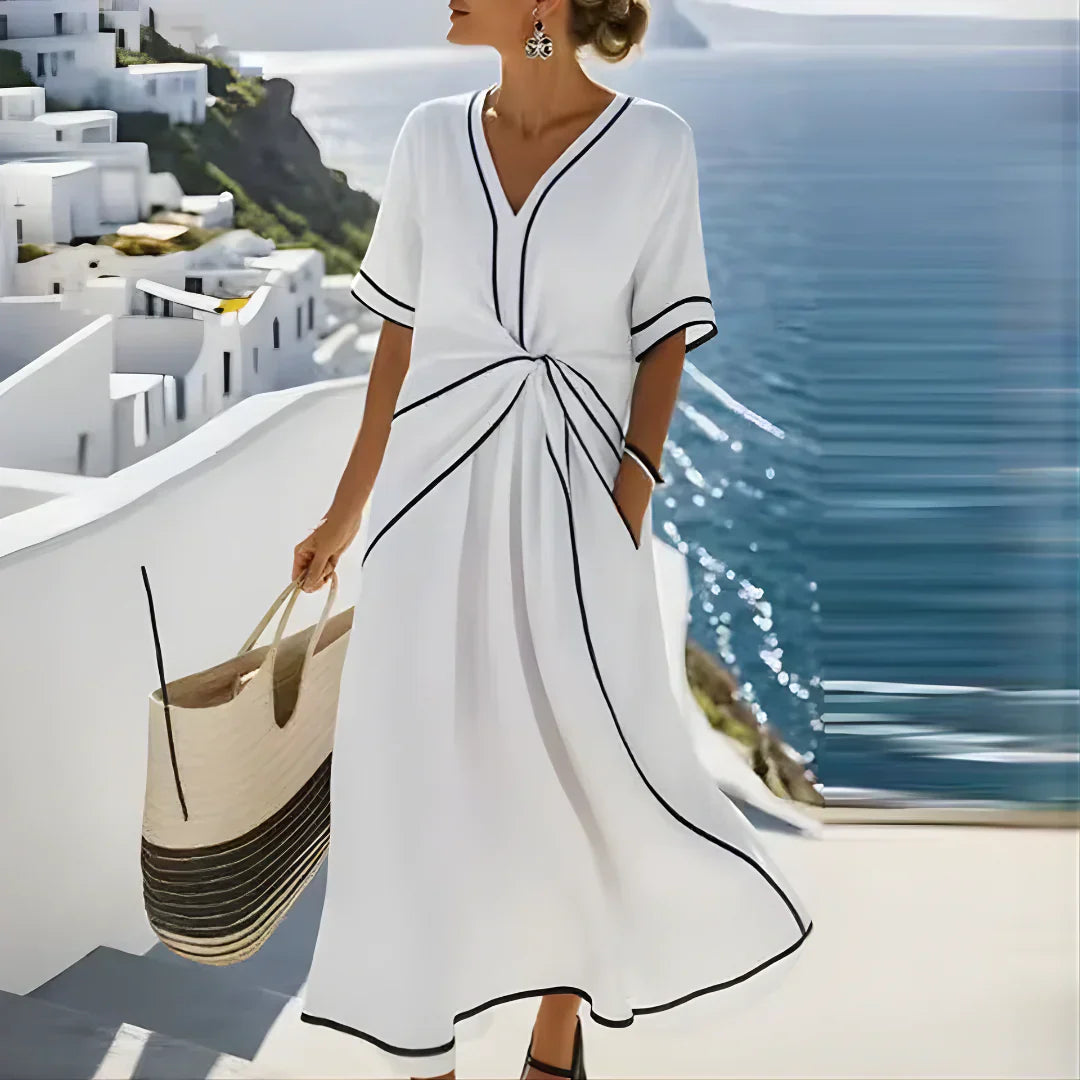 Pytra - Elegante Flatterende Jurk