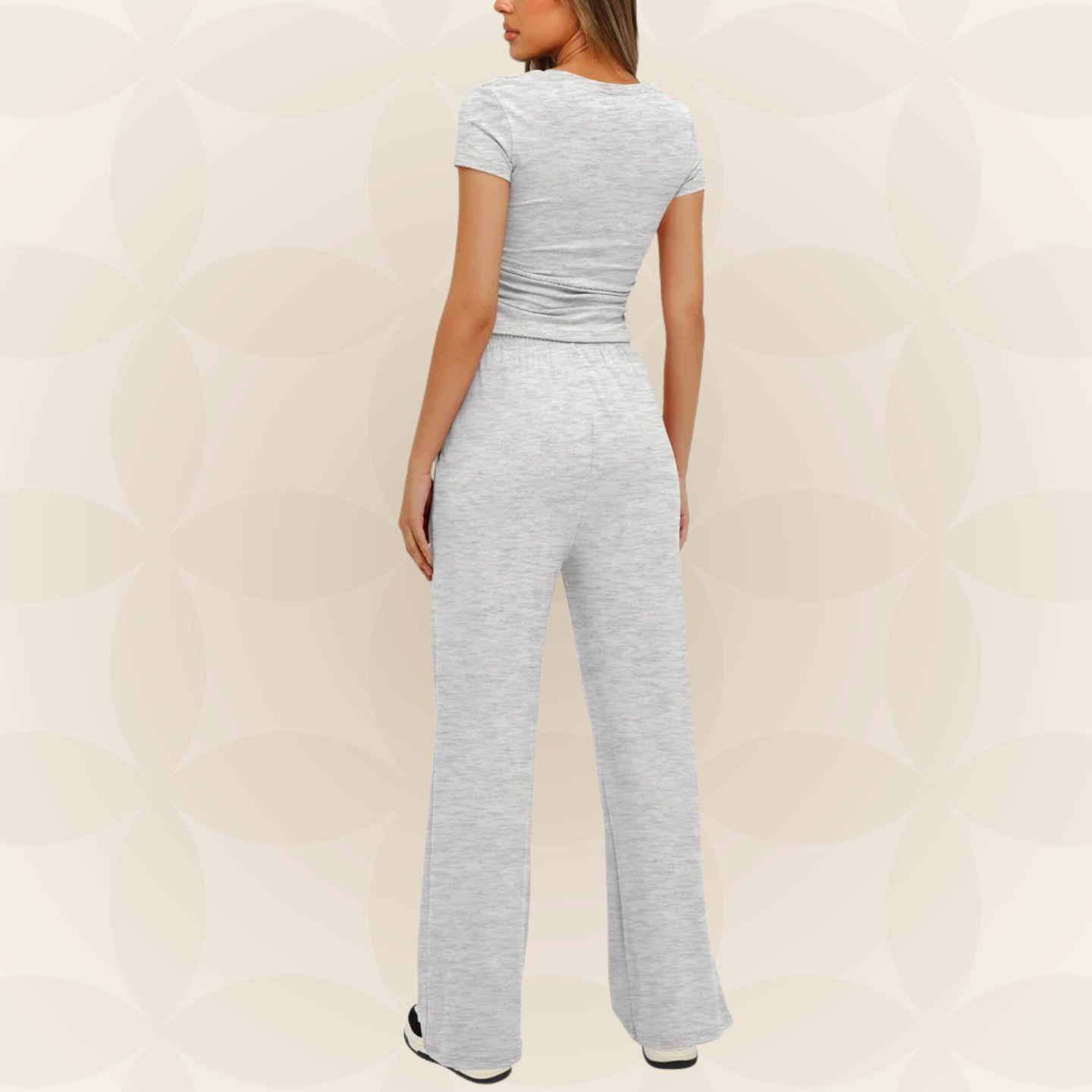 Monique -  Effen Casual Tweedelige Zomersetje