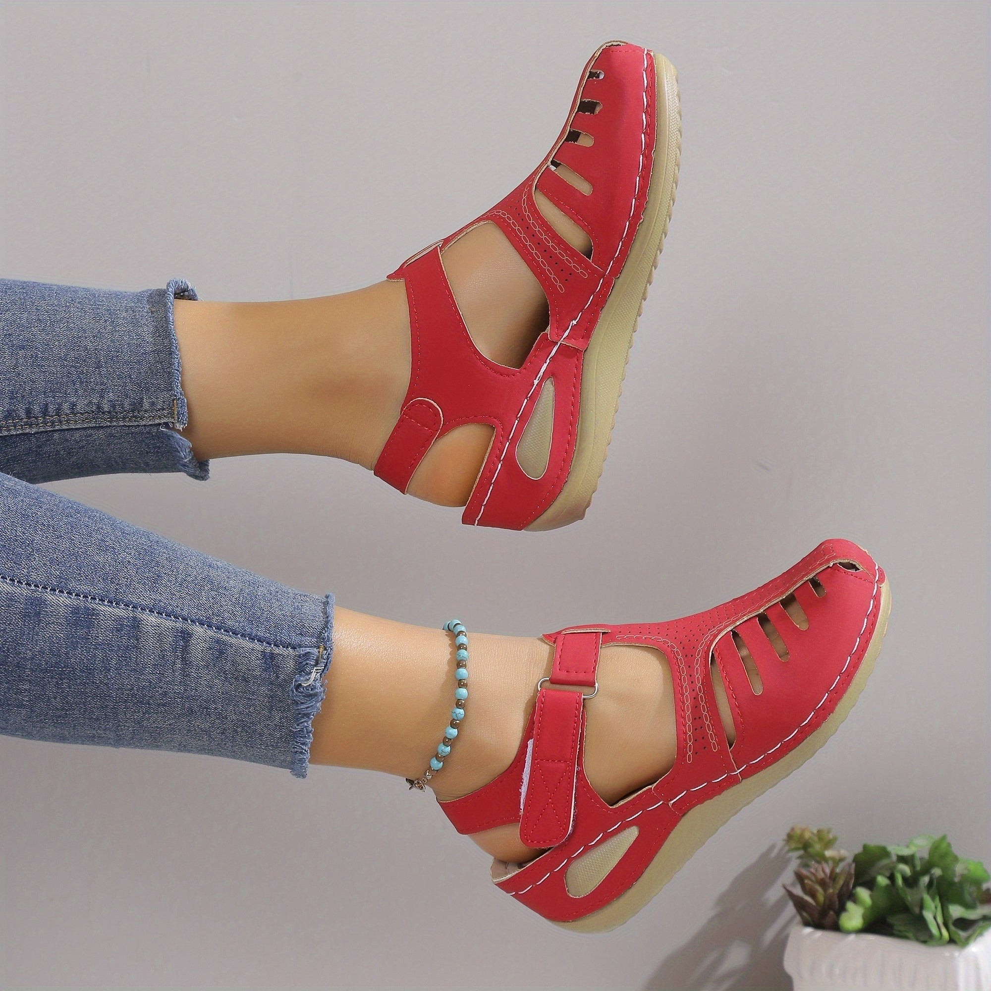 Leni™ – Comfort Sandalen met zachte verhoging