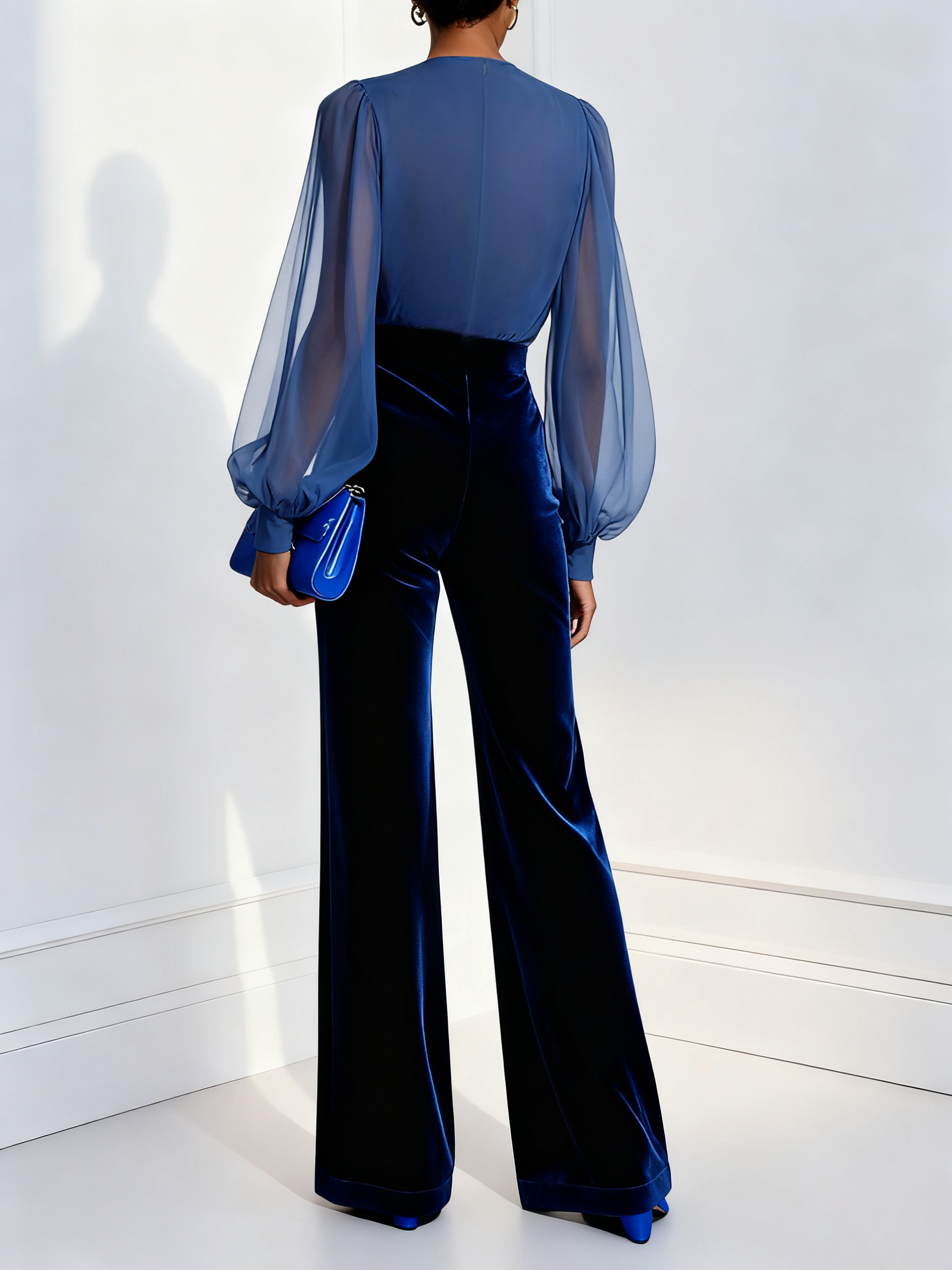 Maddy -- Elegante jumpsuit met V-hals