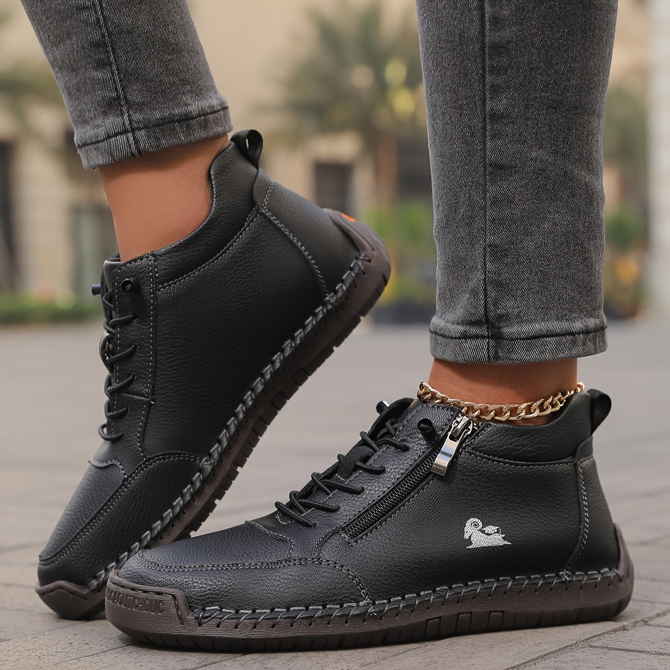 Mila™ – Comfortabele orthopedische Sneakers + Rits