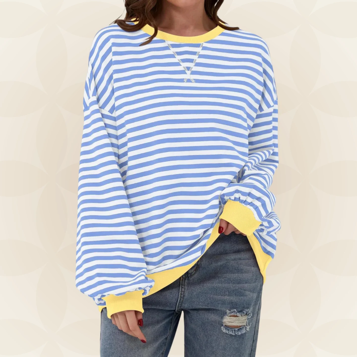 Denise – Casual gestreepte trui