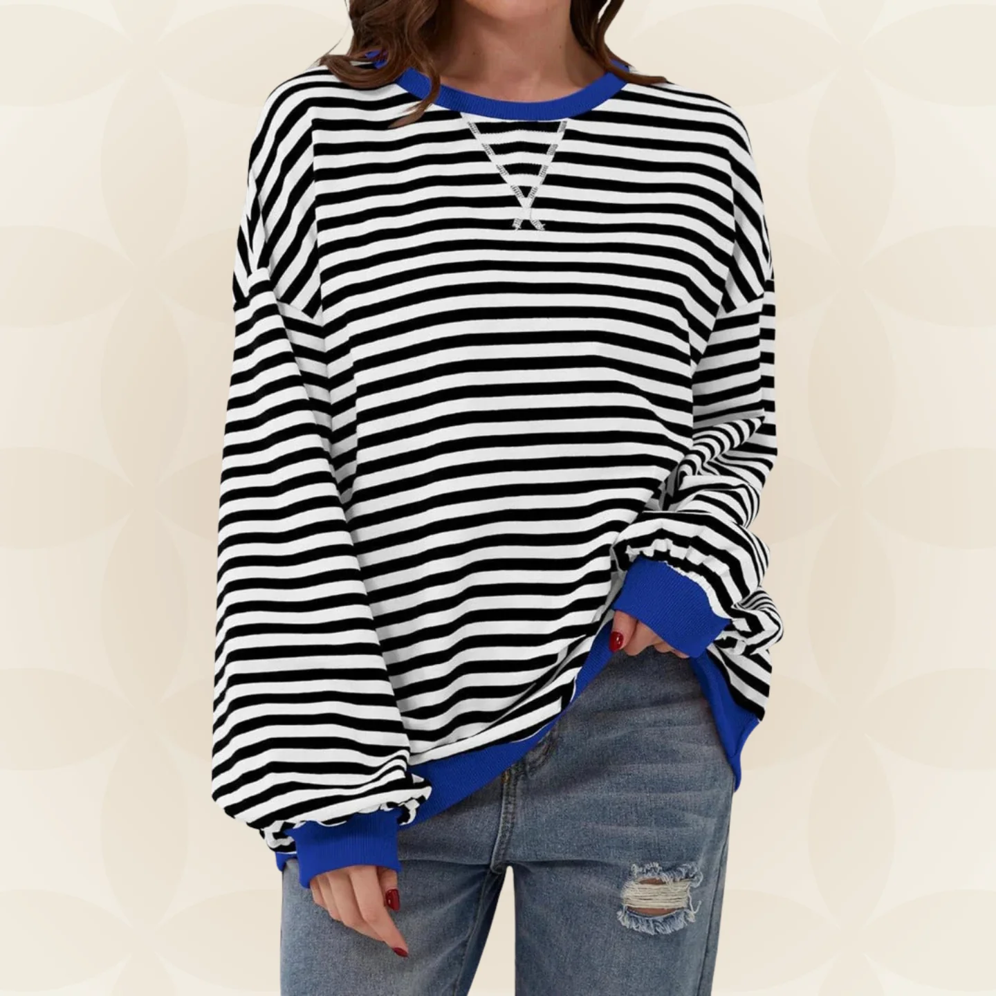 Denise – Casual gestreepte trui