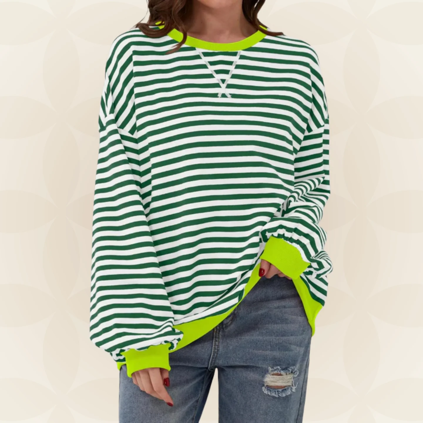 Denise – Casual gestreepte trui