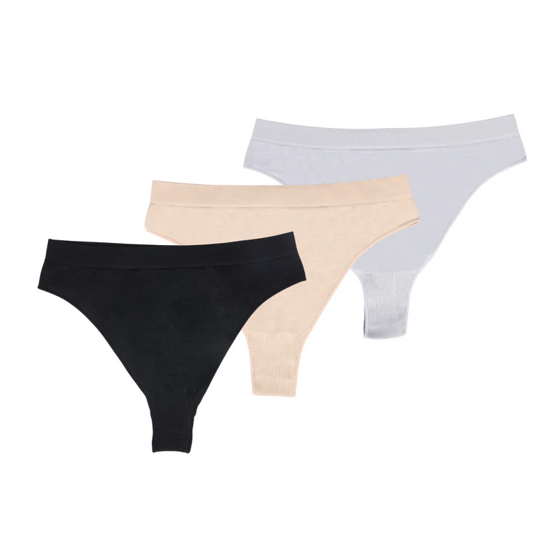 Zarek® 3-Pack Naadloze String