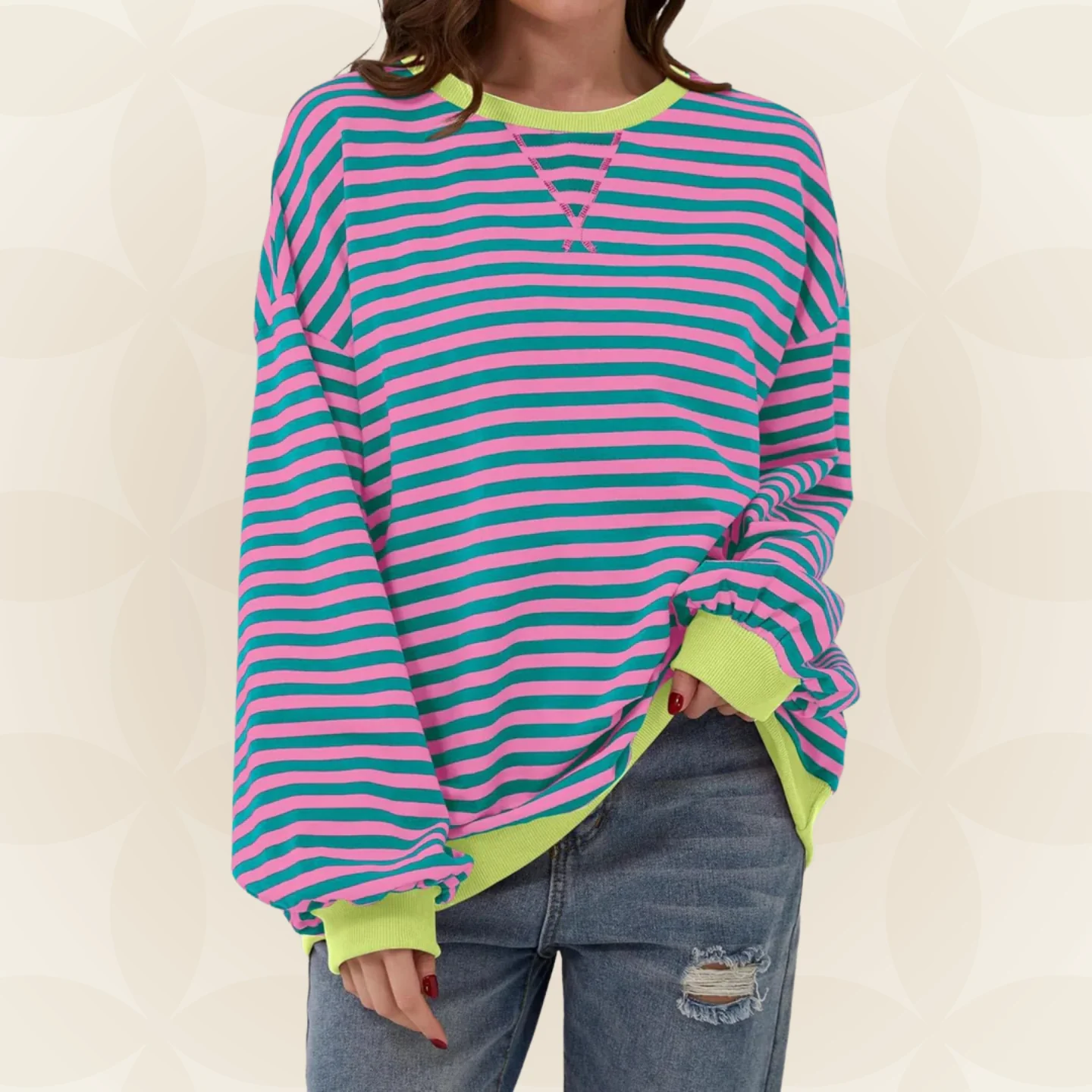 Denise – Casual gestreepte trui