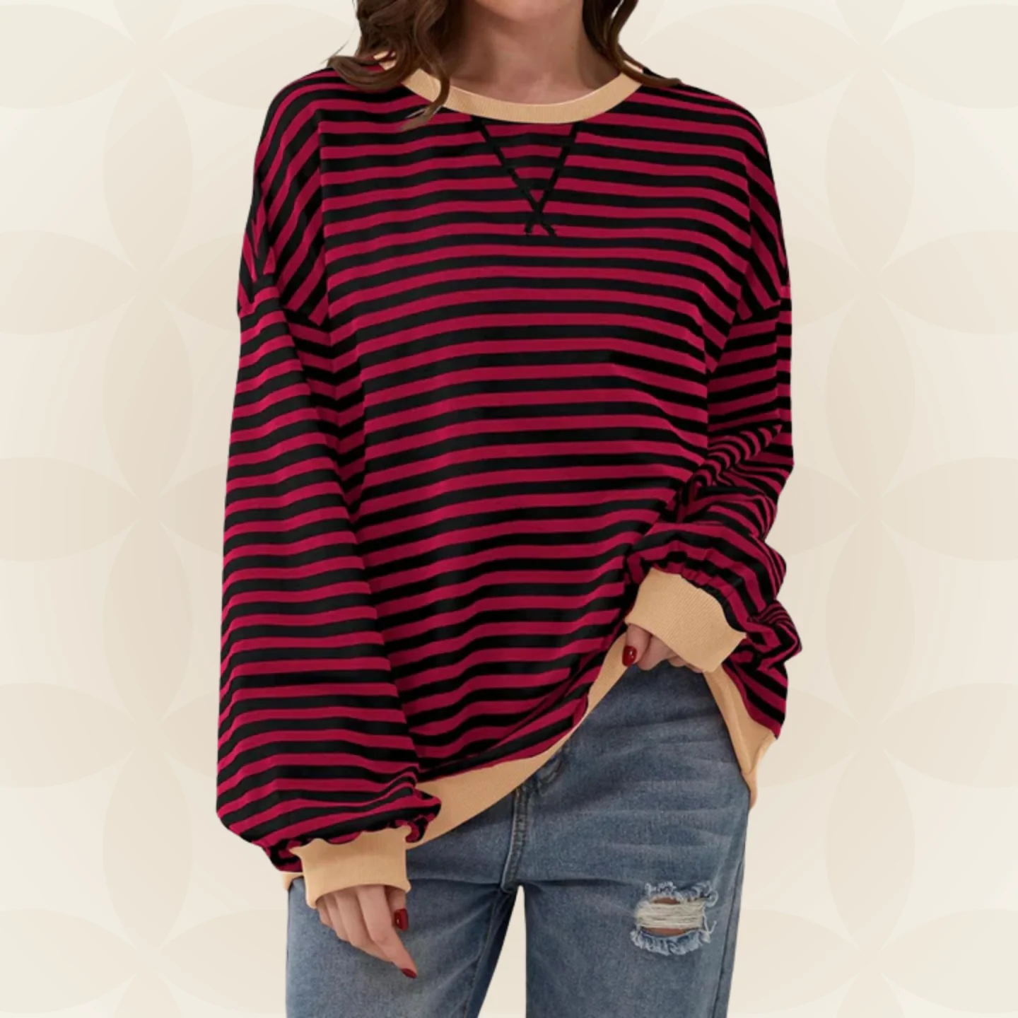 Denise – Casual gestreepte trui