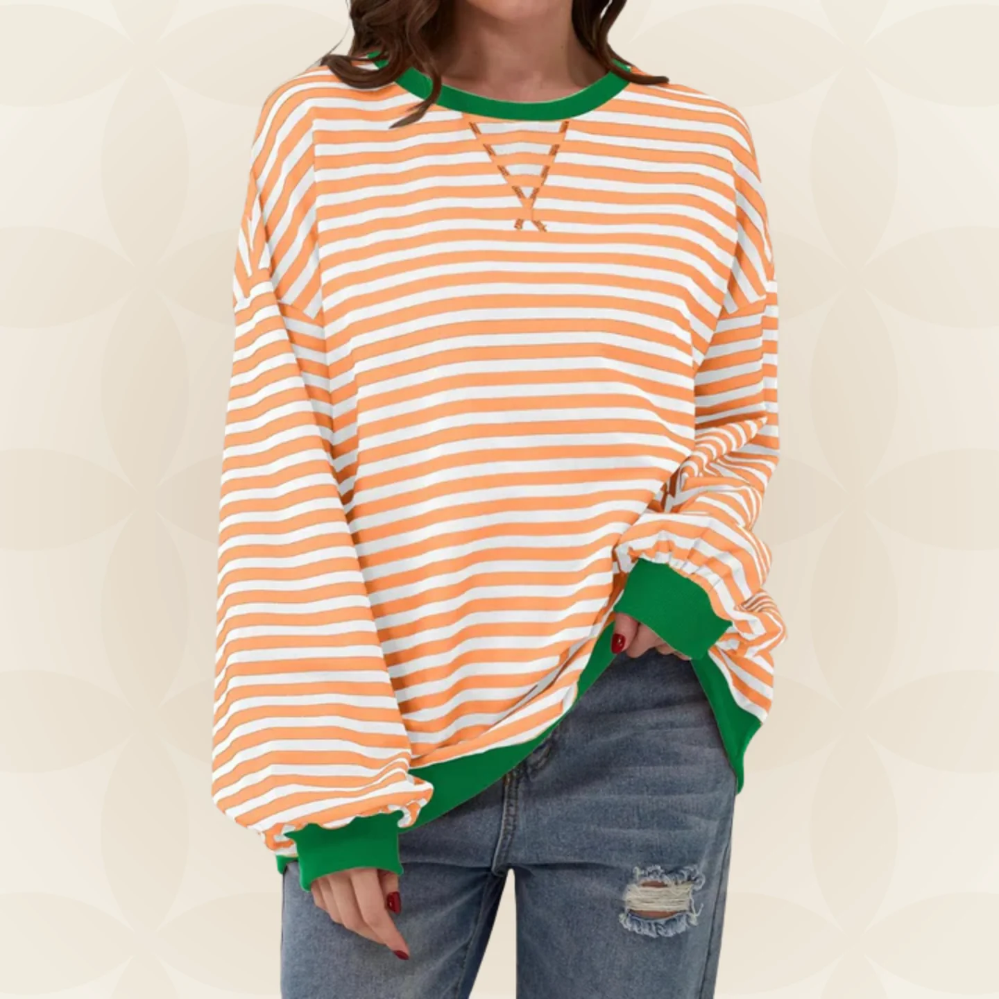 Denise – Casual gestreepte trui