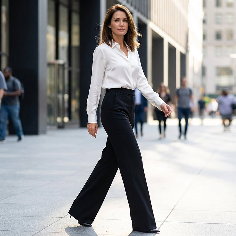 Marjan - Elegante High-Waist Broek